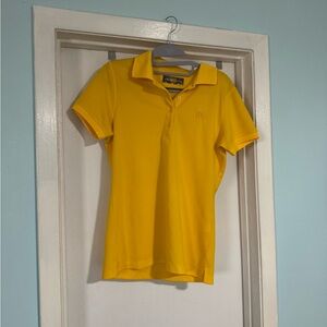 Loudmouth Yellow Polo Blouse